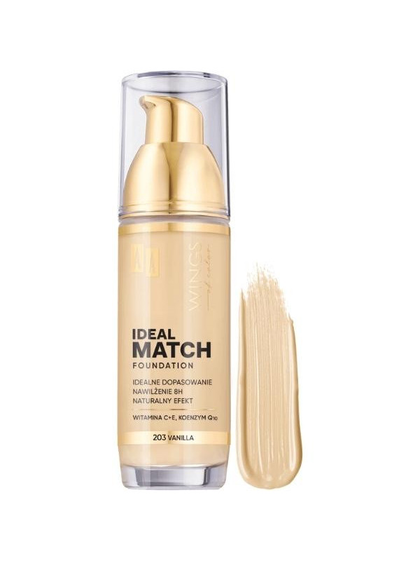 AA Wings of Color Ideal Match Face foundation matching the complexion /203/ Vanilla