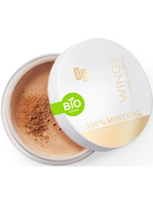 AA Wings of Color 100% mineraal los poeder Bio CACAO /14/ Contour&Bronze