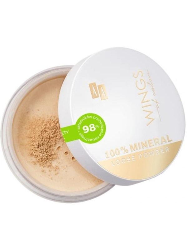 AA Wings of Color mineral loose powder /12/ Warm Beige