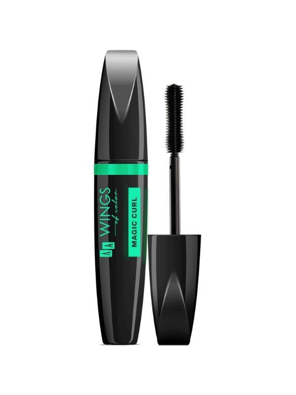 AA Wings of Color Magic Curl Super Black Mascara