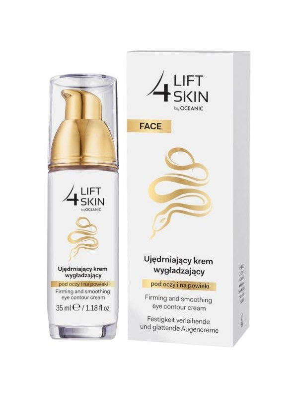 Long 4 Skin Firming Gladmakende oog- en ooglidcrème