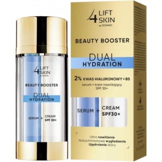 Long 4 Skin 2% hyaluronzuur + B5- Serum + hydraterende crème SPF30