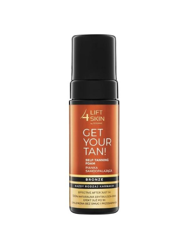 Long 4 Skin Get Your Tan Self Tanning Foam