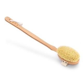 HHUUMM Dry body massage brush with stick no.2 Tampico fiber