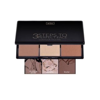 Wibo 3 Steps to Perfect Face Face contouring palette Dark