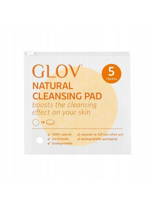 GLOV Natural Cleansing Biologisch afbreekbare reinigingspads 5 st