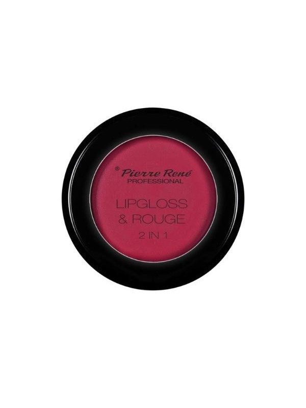 Pierre Rene Professional Lipgloss & Rouge 2in1 Lip Gloss & Blush /04/ Moulin Rouge Windmill 7 g