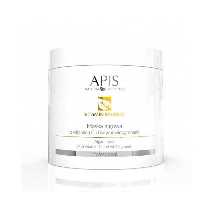 Apis Vitamin Balance Algenmasker met Vitamine C en witte druiven