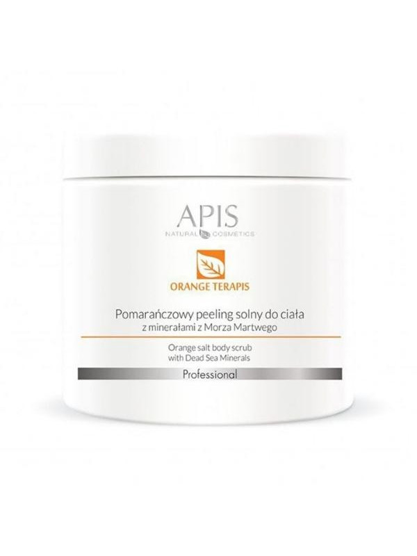 Apis Orange Terapis Orange Body salt Peeling with minerals from the Dead Sea