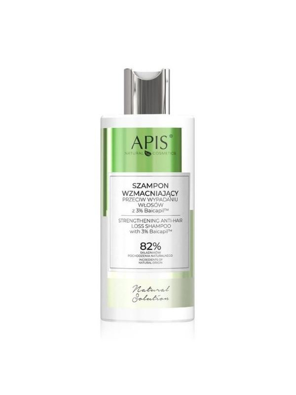 Apis Natural Solution Versterkende shampoo tegen haaruitval met 3% Baicapil