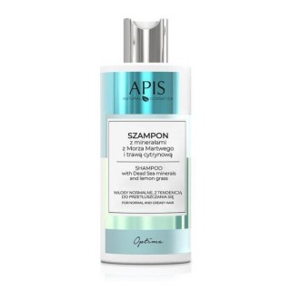 Apis Optima Shampoo with Dead Sea minerals and lemongrass