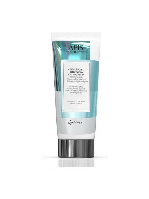 Apis Optima moisturizing hair conditioner with Dead Sea minerals and argan oil