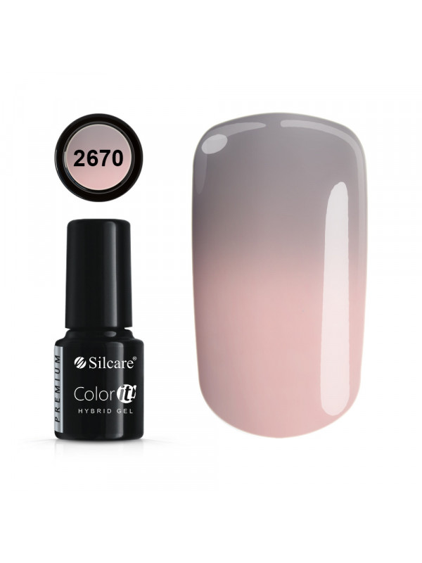 Silcare Color IT Premium Hybrid varnish /2670/ Thermo 6 g