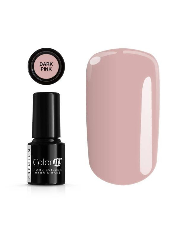 Silcare Color IT Premium Base for Dark Pink Hybrid Varnishes 6 g