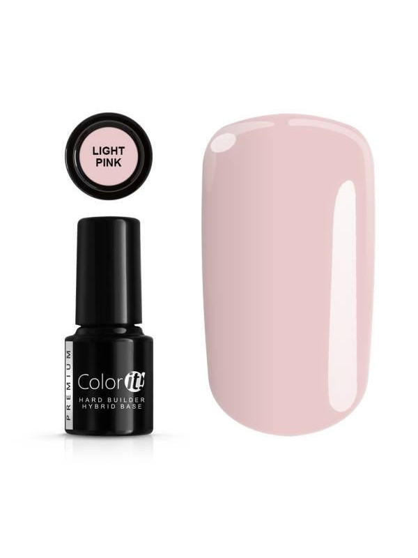 Silcare Color IT Premium Base for Hybrid Varnishes Light Pink 6 g