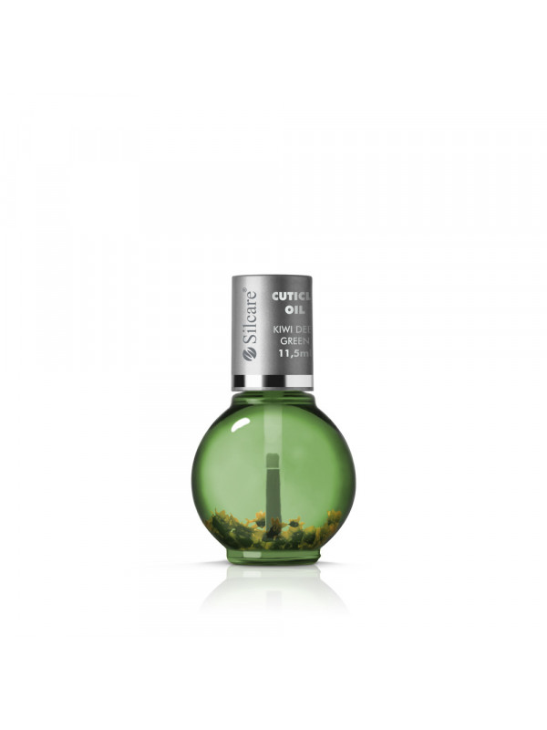 Silcare Kiwi Deep Green met Bloemen 5 ml