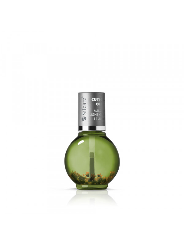 Silcare Olive Melon Light Green with flowers 5 ml