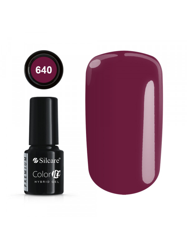 Silcare Color IT Premium Hybrid varnish /640/ 6 g