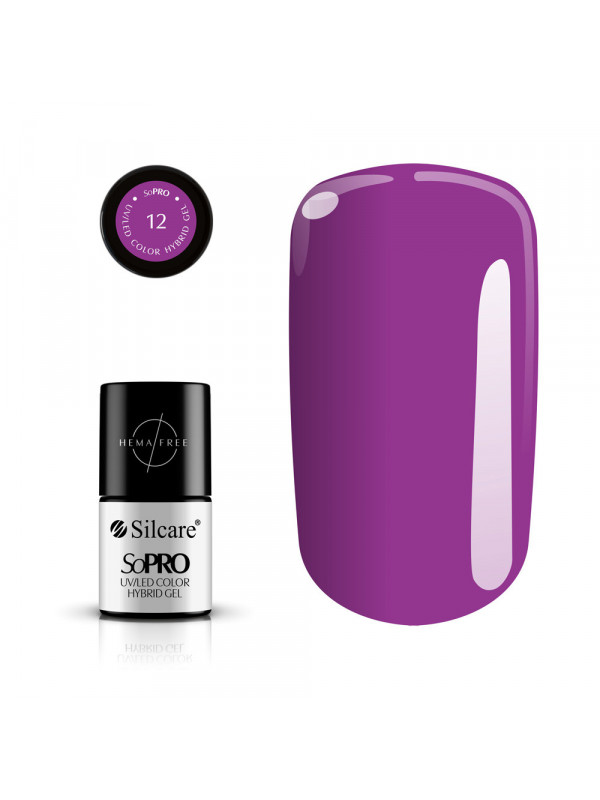 Silcare SoPro Hybrid varnish for sensitive nails /012/ 7 g