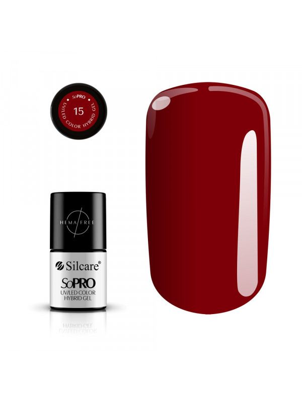 Silcare SoPro Hybrid varnish for sensitive nails /015/ 7 g