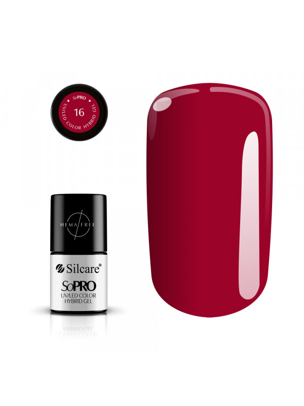 Silcare SoPro Hybrid varnish for sensitive nails /016/ 7 g