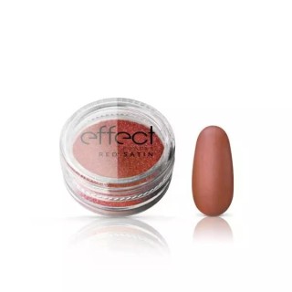 Silcare Red Satine Effect Powder Stuifmeel 1 g