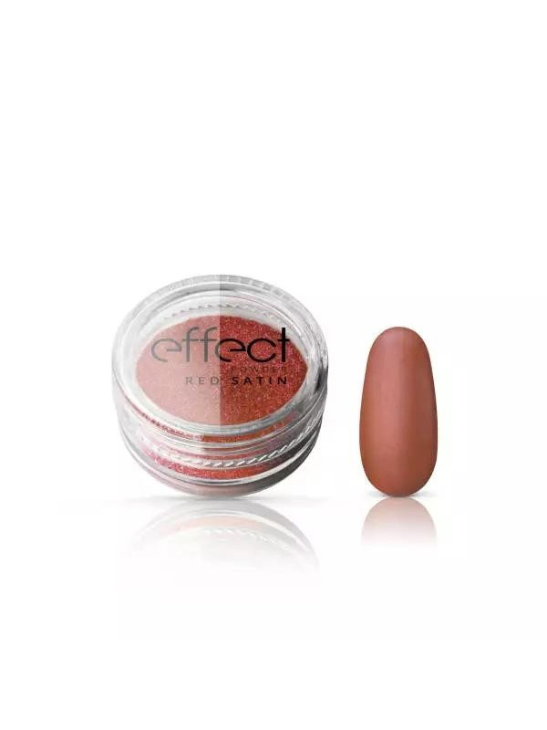 Silcare Red Satine Effect Powder Pollen 1 g