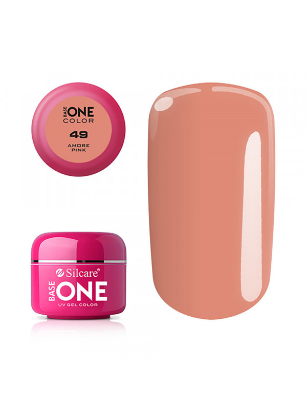 Silcare Base One Color UV Gel /49/ Amore Pink 5 g