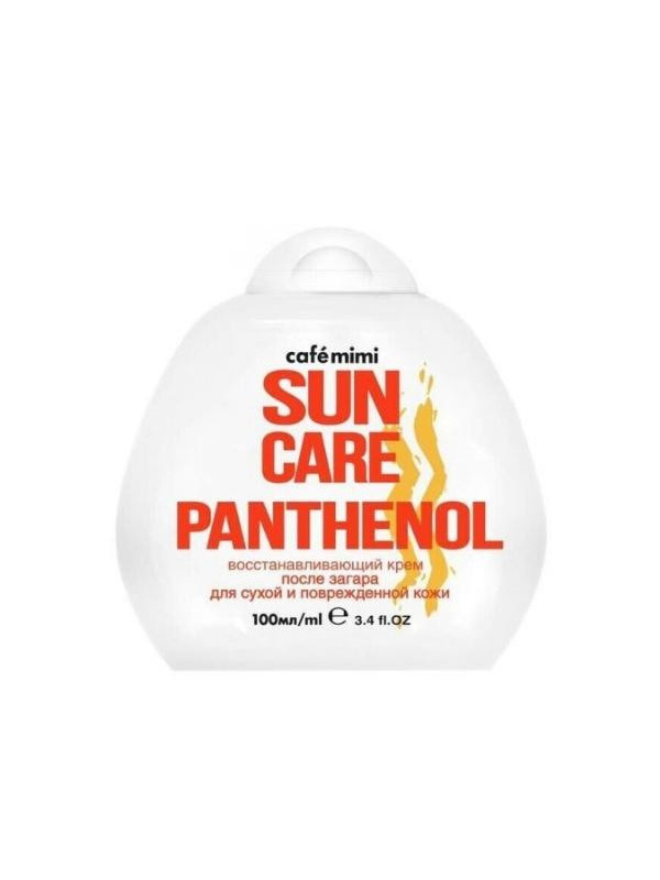 Cafe Mimi Sun Care regenererende gezichts- en lichaamscrème na het zonnebaden met Panthenol 100 ml