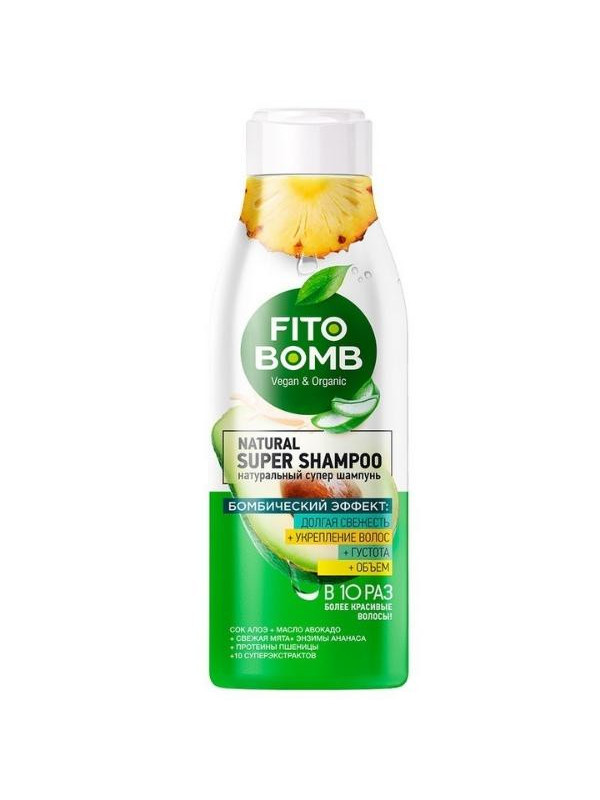 Fito Bomb Szampon do włosów wzmacniający Aloes i Awokado 250 ml (28-05-2023)