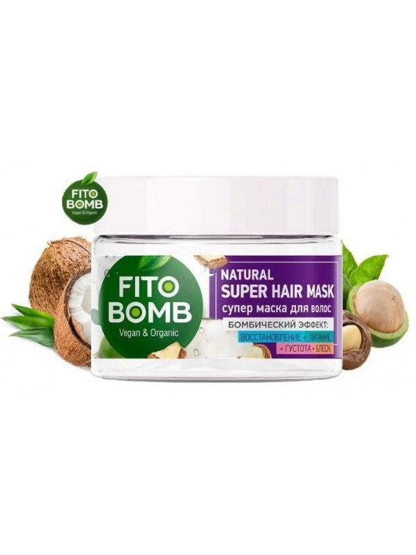 Fito Bomb Verfrissend haarmasker 250 ml