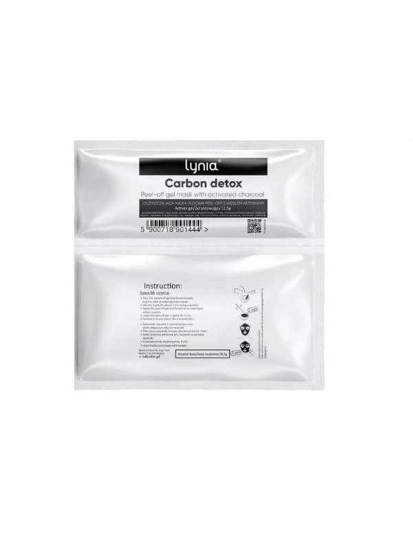 Cleansing Lynia Algae Mask Peel-off in gel with activated carbon