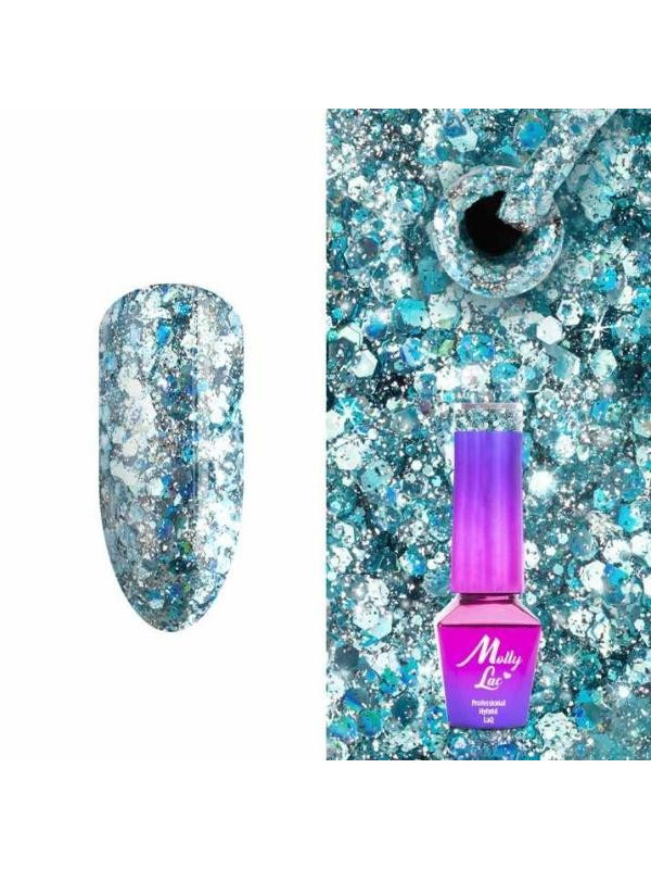 MollyLac /575/ Born To Glow Mesmerise Hybrid Nail Polish 5 ml