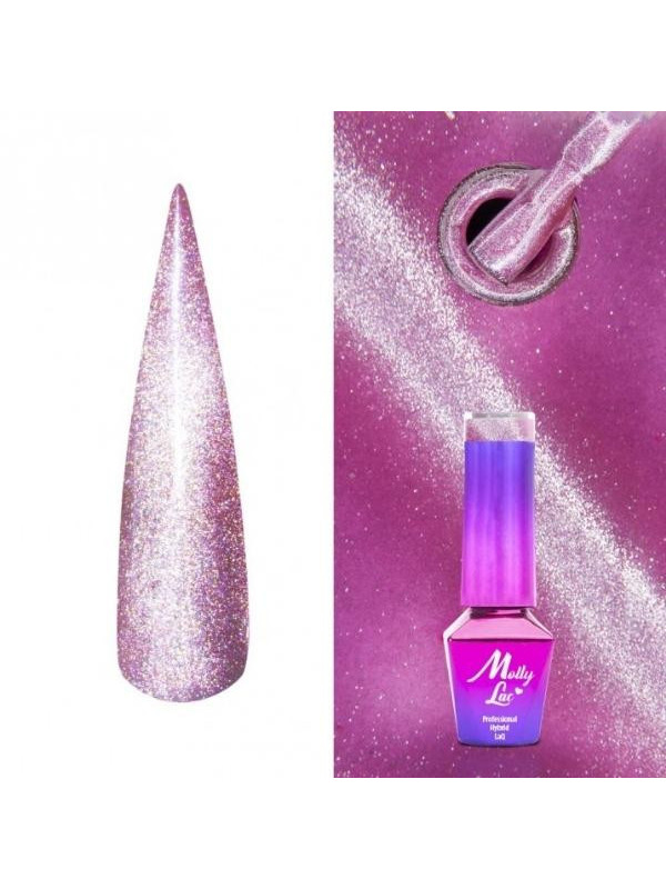 MollyLac /443/ Womanity Cat Eye Hybrid Lak Amethyst 5 ml