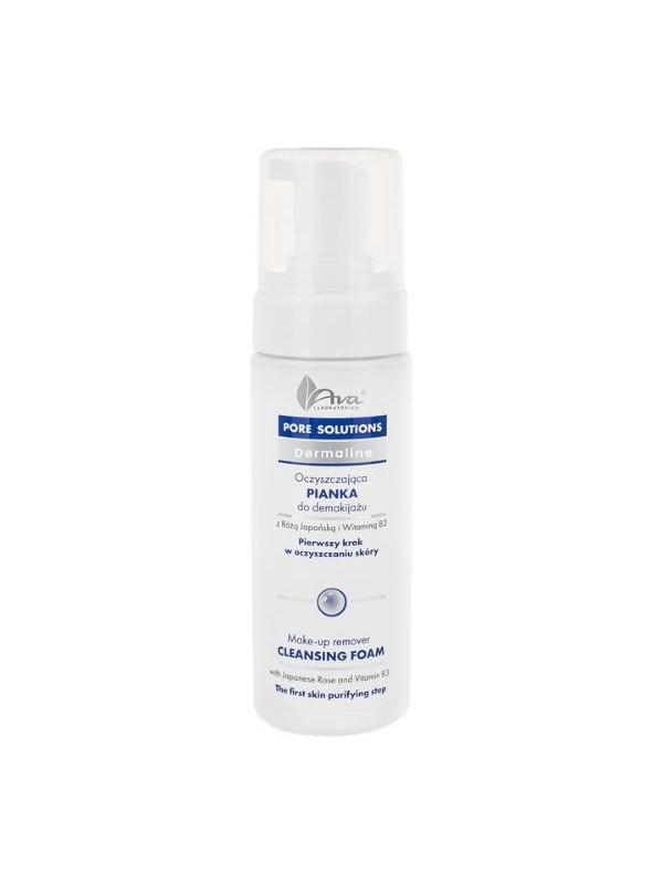 Ava Pore Solutions Reinigingsschuim voor het verwijderen van make-up 150 ml