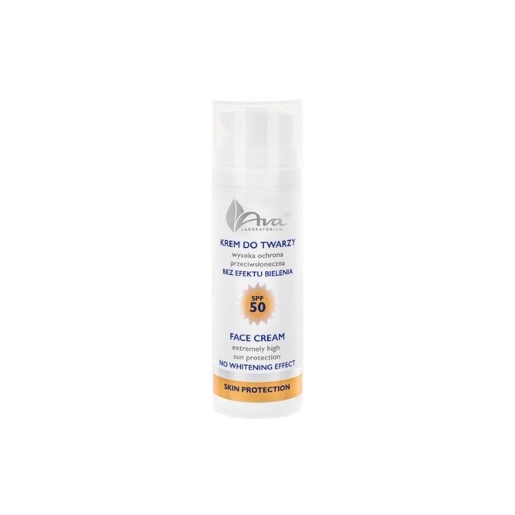 Ava Skin Protection Hydraterende crème met SPF50 filter 50 ml