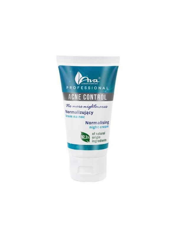 Ava Acne Control Professional Normaliserende Nachtcrème Geen nachtmerries meer 50 ml