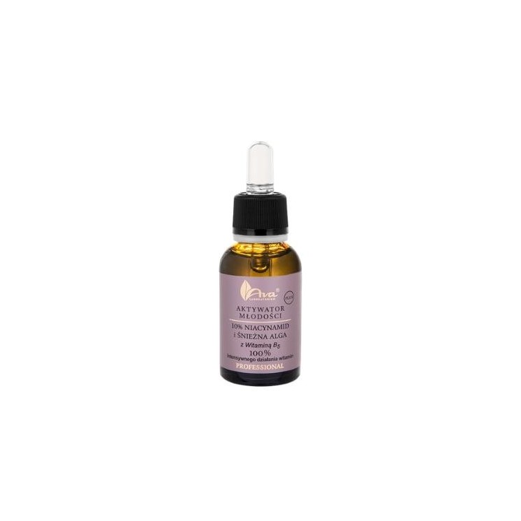 Ava Youth Activator Plus Oil Serum 10% Niacinamide and Snow Algae 30ml