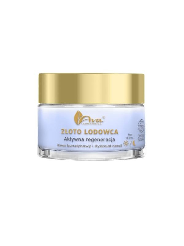 Ava Złoto Lodowca Gezichtscrème Actieve Regeneratie 50 ml