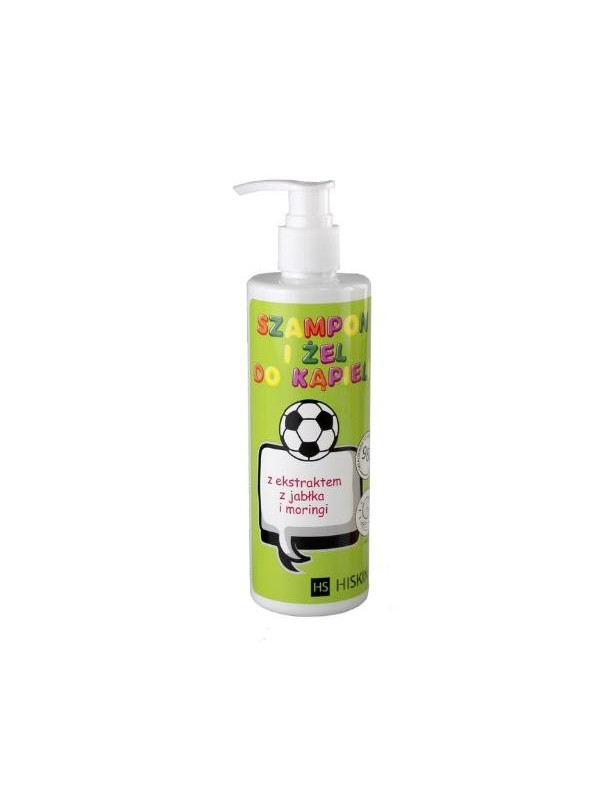 HiSkin Kids Shampoo and Bath Gel with Apple and Moringa Extract