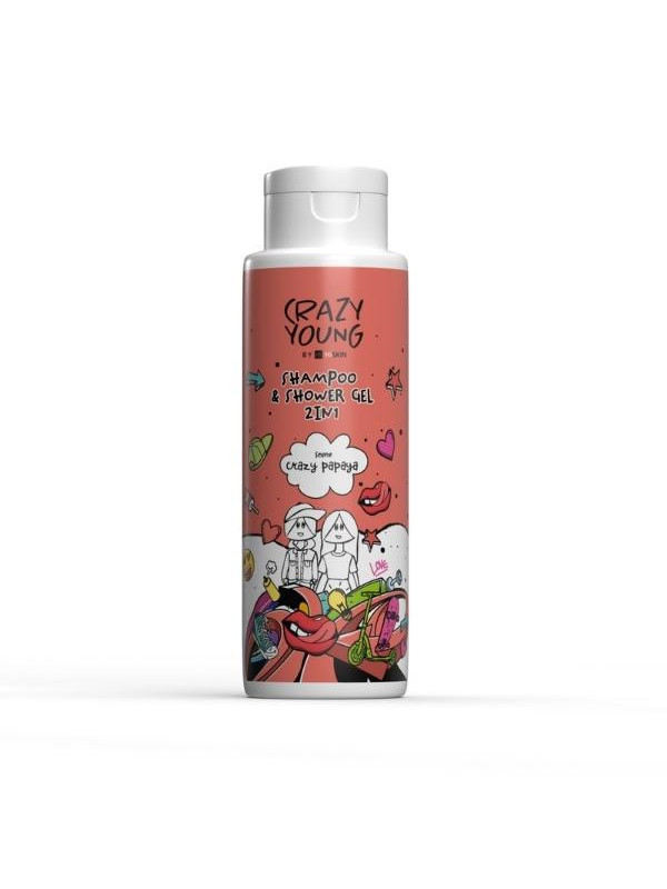 HiSkin Crazy Young Shampoo and Shower Gel Crazy Papaya 200 ml