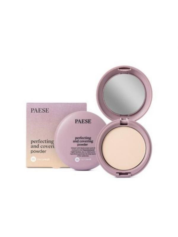 Paese Nanorevit Perfecting and Covering Beauty en dekkende poeder /02/ Porcelain