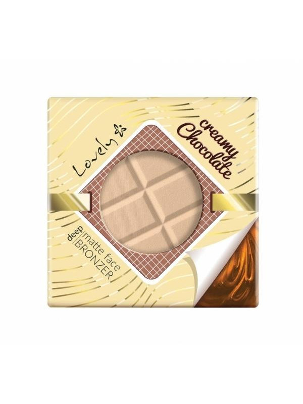 Lovely Creamy Chocolate mat Bronzing poeder voor gezicht en lichaam 9 g