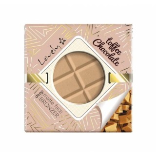 Lovely Toffee Chocolate matte Bronzing powder for face and body 9 g