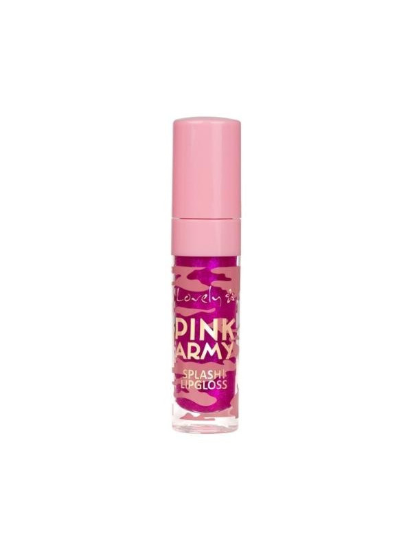 Lovely Pink Army Splash Lip gloss with glass gloss /1/