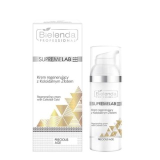 Bielenda Professional SupremeLab Precious Age regenererende crème met colloïdaal goud