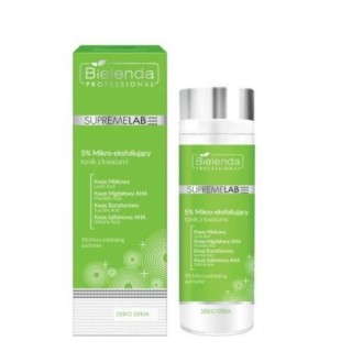 Bielenda SUPREMELAB Sebio Derm Face toner with acids 5 % micro-exfoliating