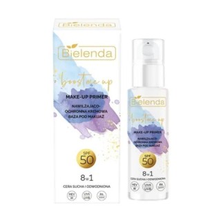 Bielenda Boost Me Up hydraterende en beschermende crèmige make-upbasis SPF50