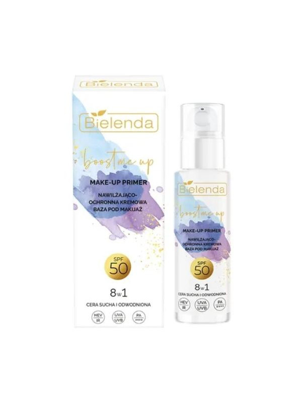 Bielenda Boost Me Up moisturizing and protective creamy make-up base SPF50