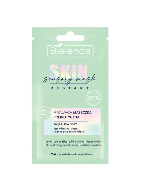 Bielenda Skin Restart Sensory Mask Matting prebiotic mask